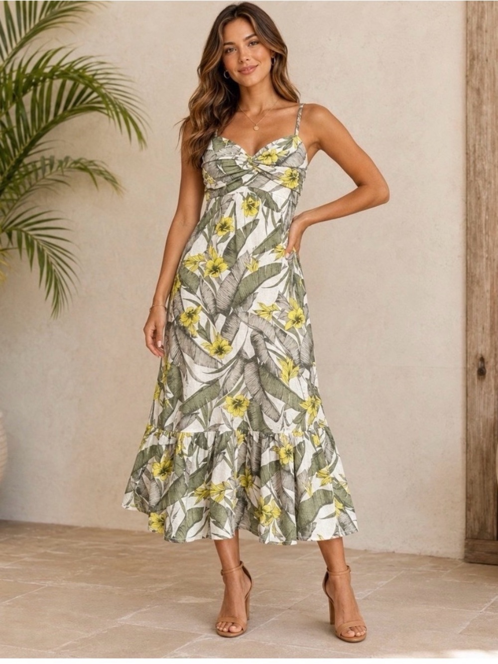 Banana Republic Floral Maxi Dress